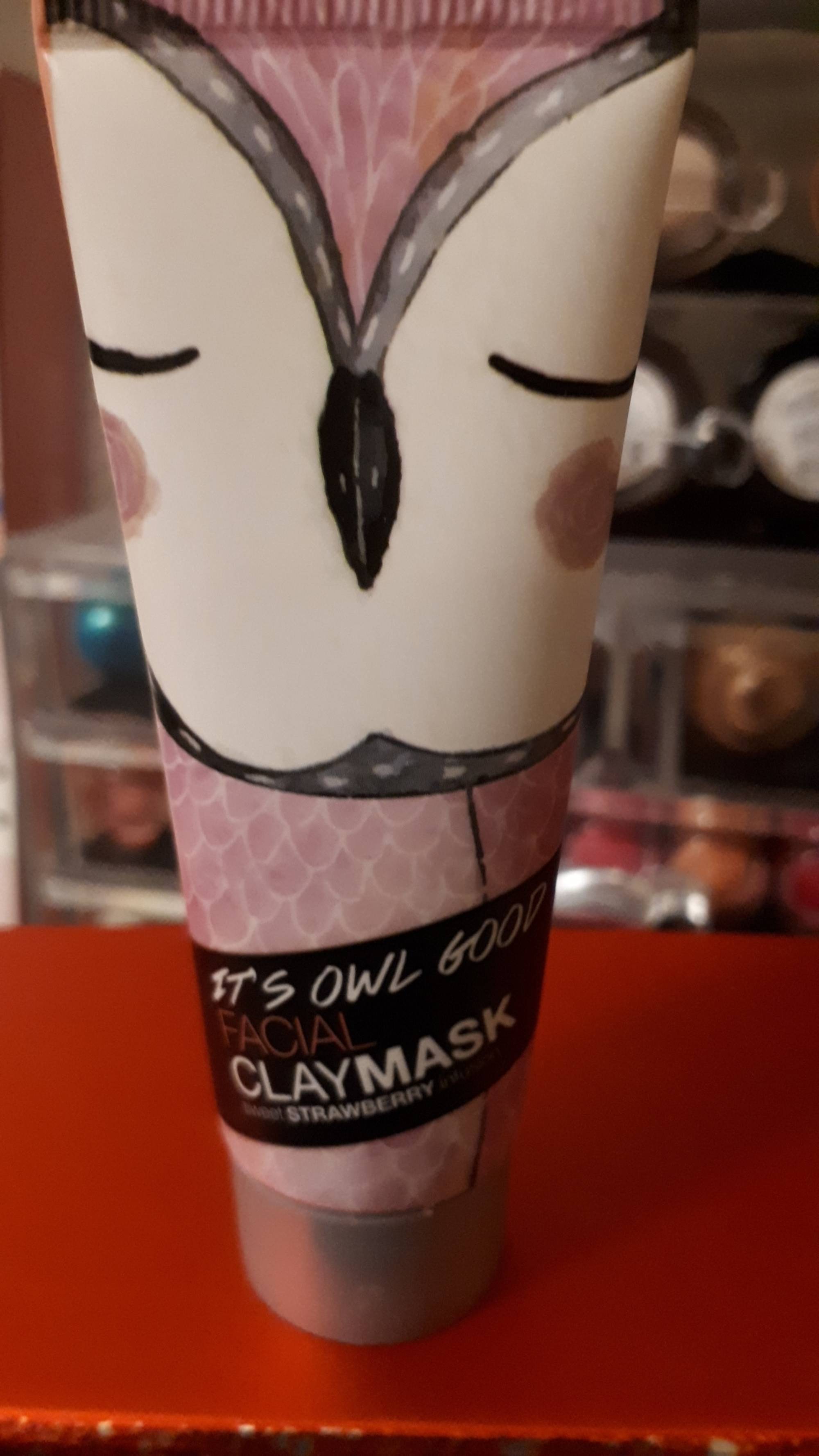 MAXBRANDS - It's owl good - facial clay mask strawberry