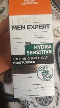 L'ORÉAL PARIS - Men expert Hydra sensitive - Soothing birch sap moisturiser