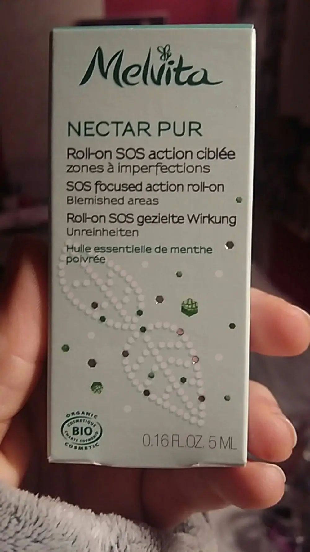 MELVITA - Nectar pur - Roll-on sos action ciblée