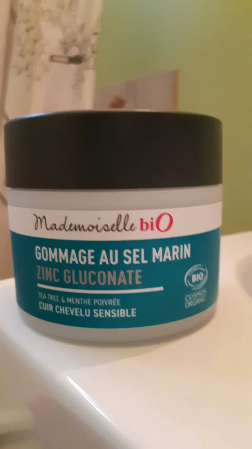 MADEMOISELLE BIO - Gommage au sel marin - Cuir chevelu sensible