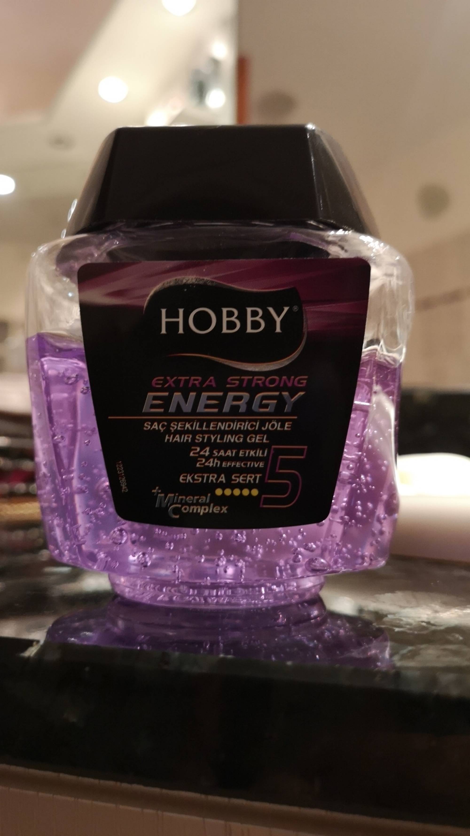 HOBBY - Energy Extra strong - Hair styling gel