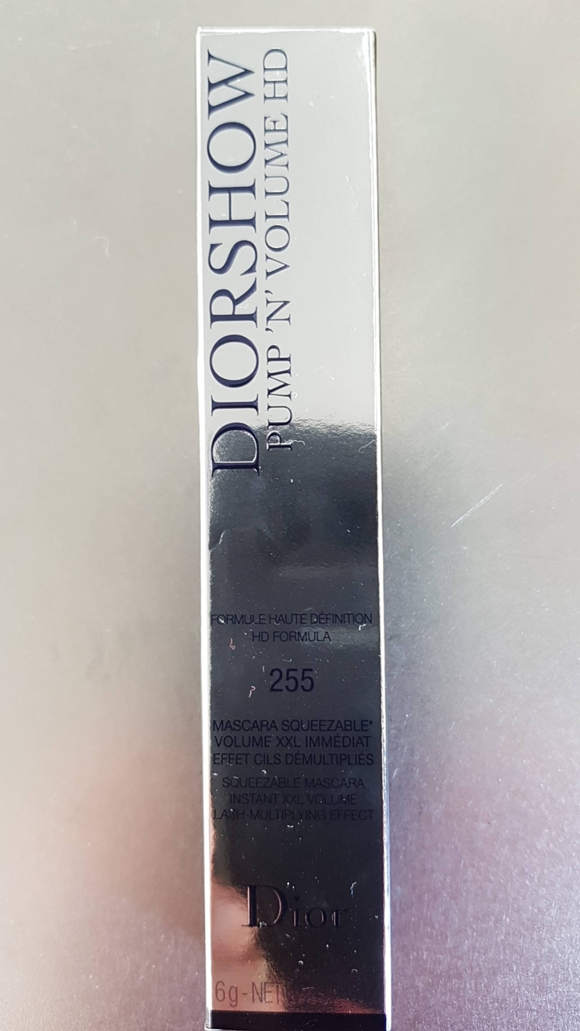DIOR - Diorshow pump'n'volume HD - Mascara squeezable
