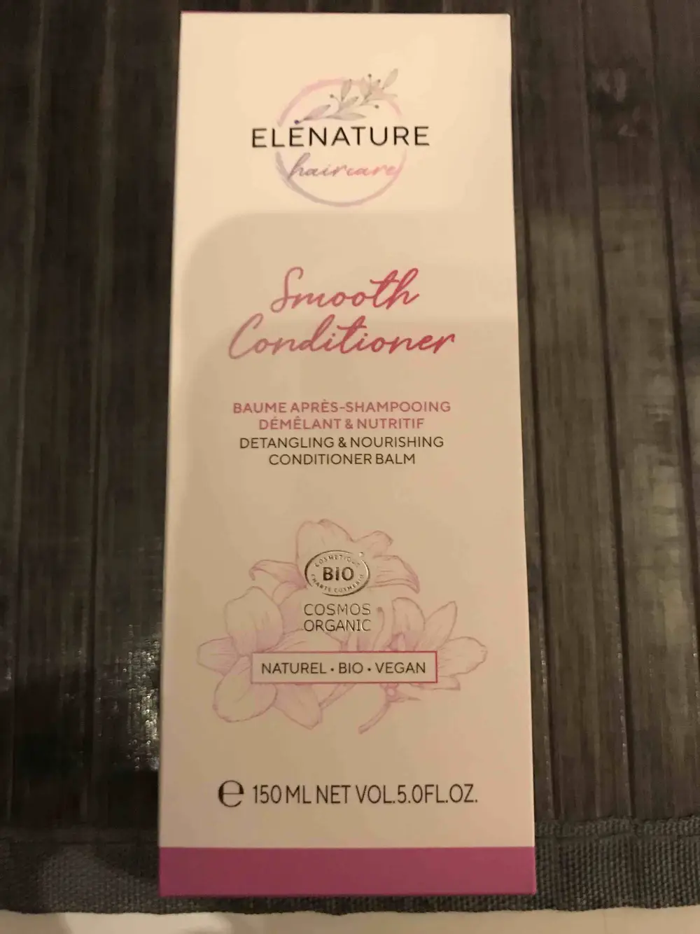 ELENATURE - Baume après-shampooing démêlant & nutritif bio