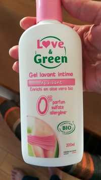 LOVE & GREEN - Gel lavant intime apaisant 