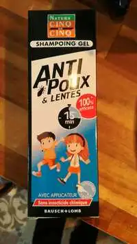 NATURA CINQ SUR CINQ - Shampooing gel - Anti-poux & lentes