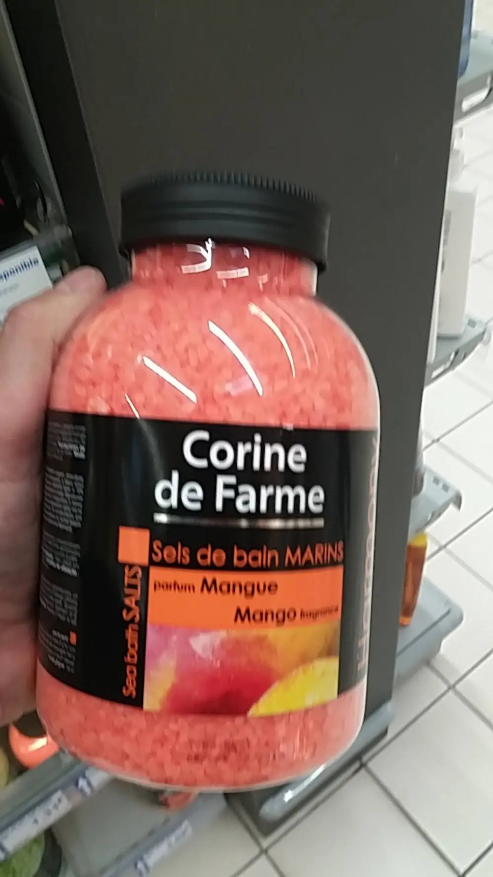 CORINE DE FARME - Sel de bain marins - Parfum mangue