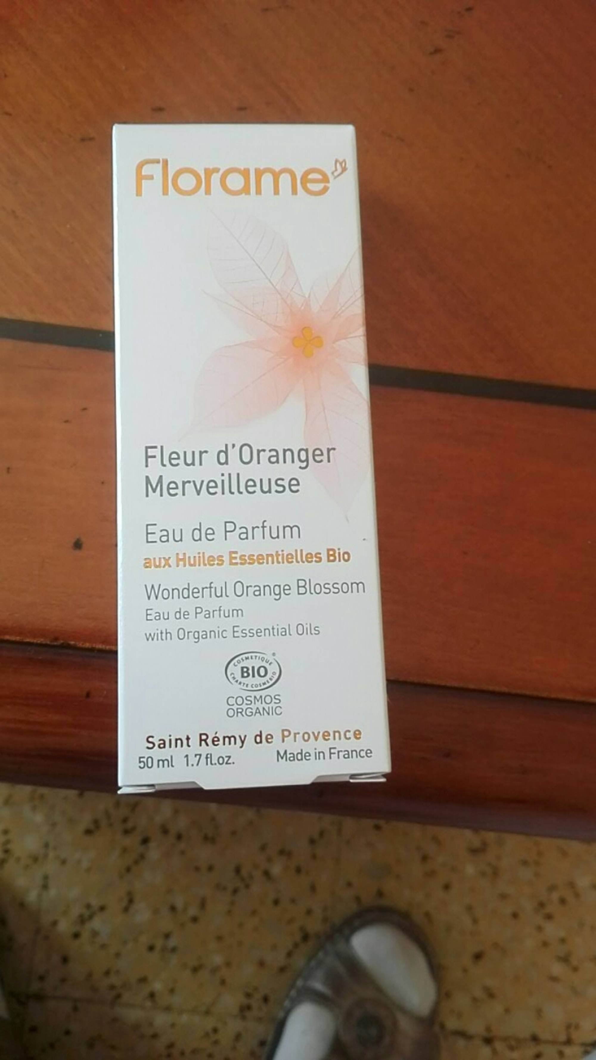 FLORAME - Fleur d'Oranger merveilleuse - Eau de parfum