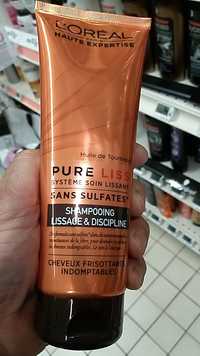 L'ORÉAL - Haute expertise - Shampooing lissage & discipline