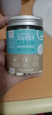 HAPPYBRUSH - Super clean - Zahnputz-tabs