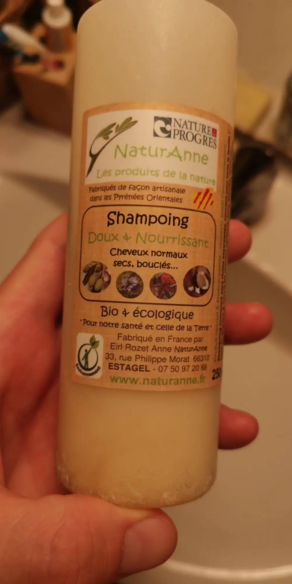 NATURANNE - Shampooing doux & nourrissant