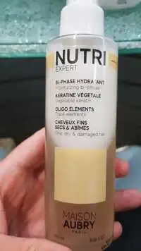 MAISON AUBRY - Nutri expert - Bi-phase hydratant 