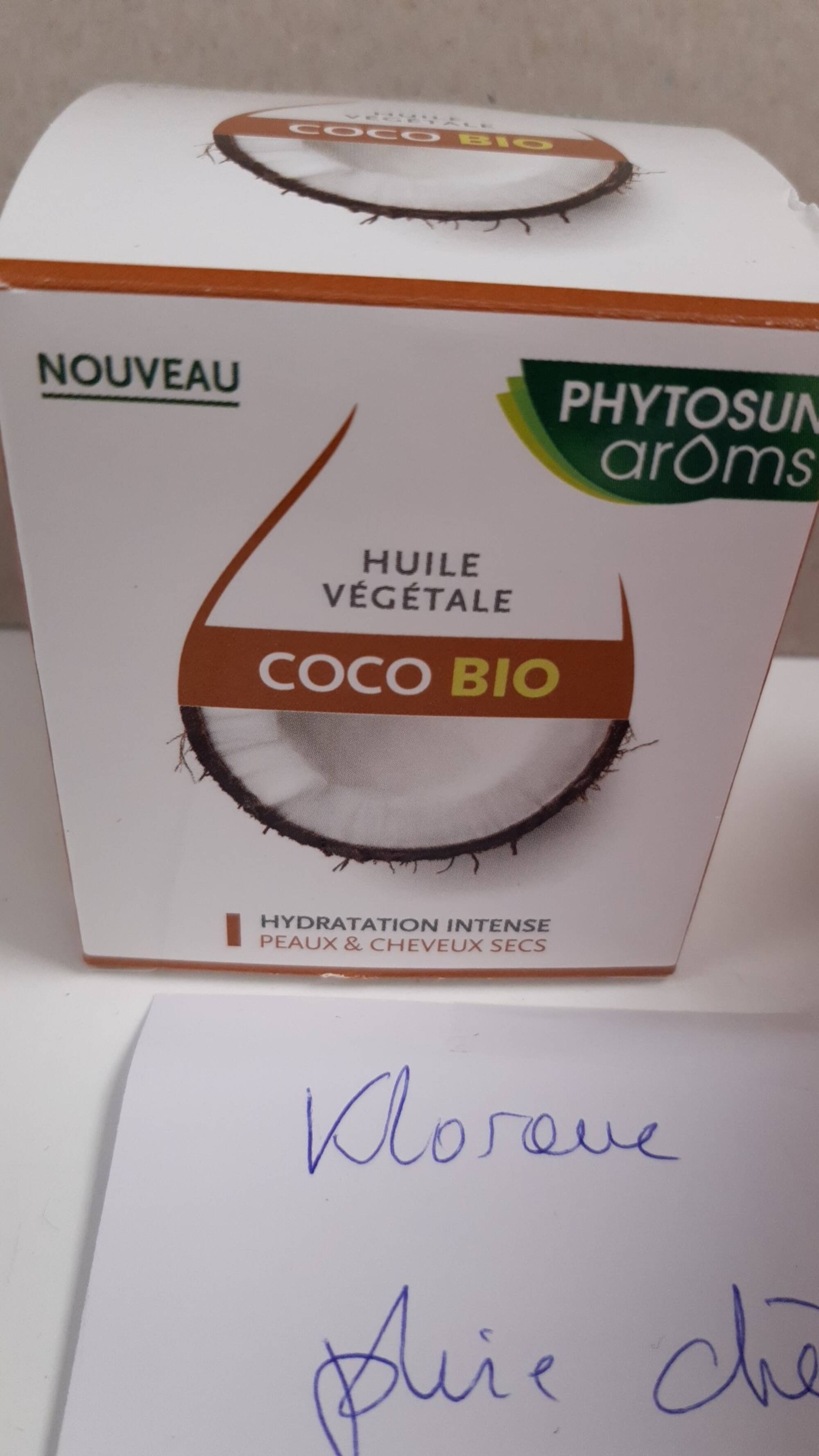PHYTOSUN AROMS - Coco bio - Huile végétale