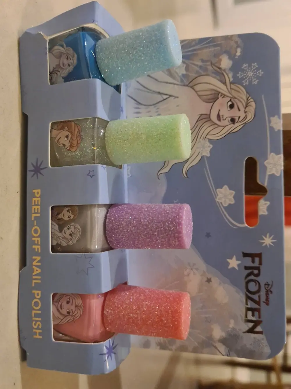 DISNEY FROZEN - 4 Peel-off nail polish