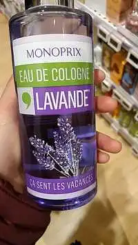 MONOPRIX - Eau de cologne Lavande