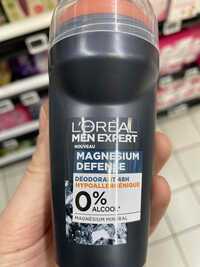 L'ORÉAL - Men expert Magnesium defense - Deodoran 48h
