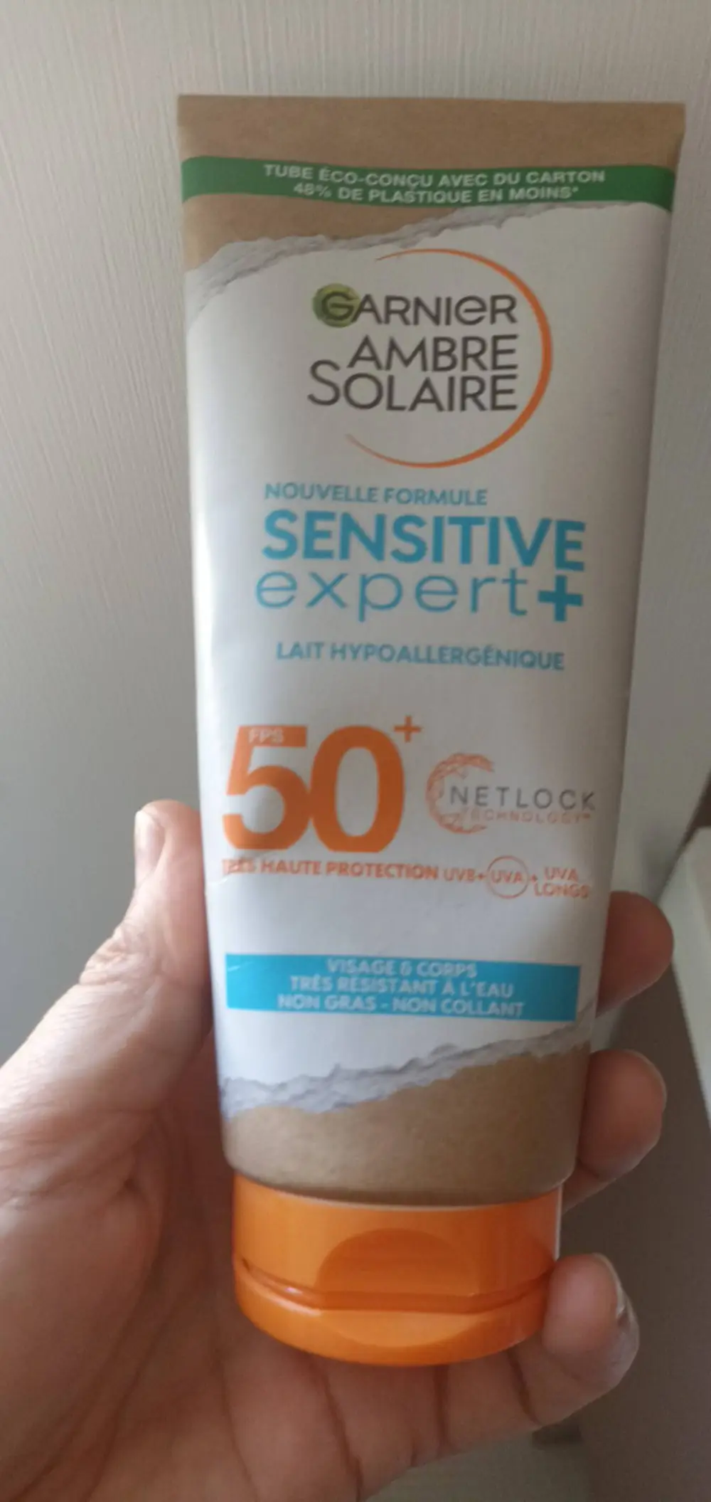 GARNIER - Ambre solaire sensitive expert+ FPS 50+