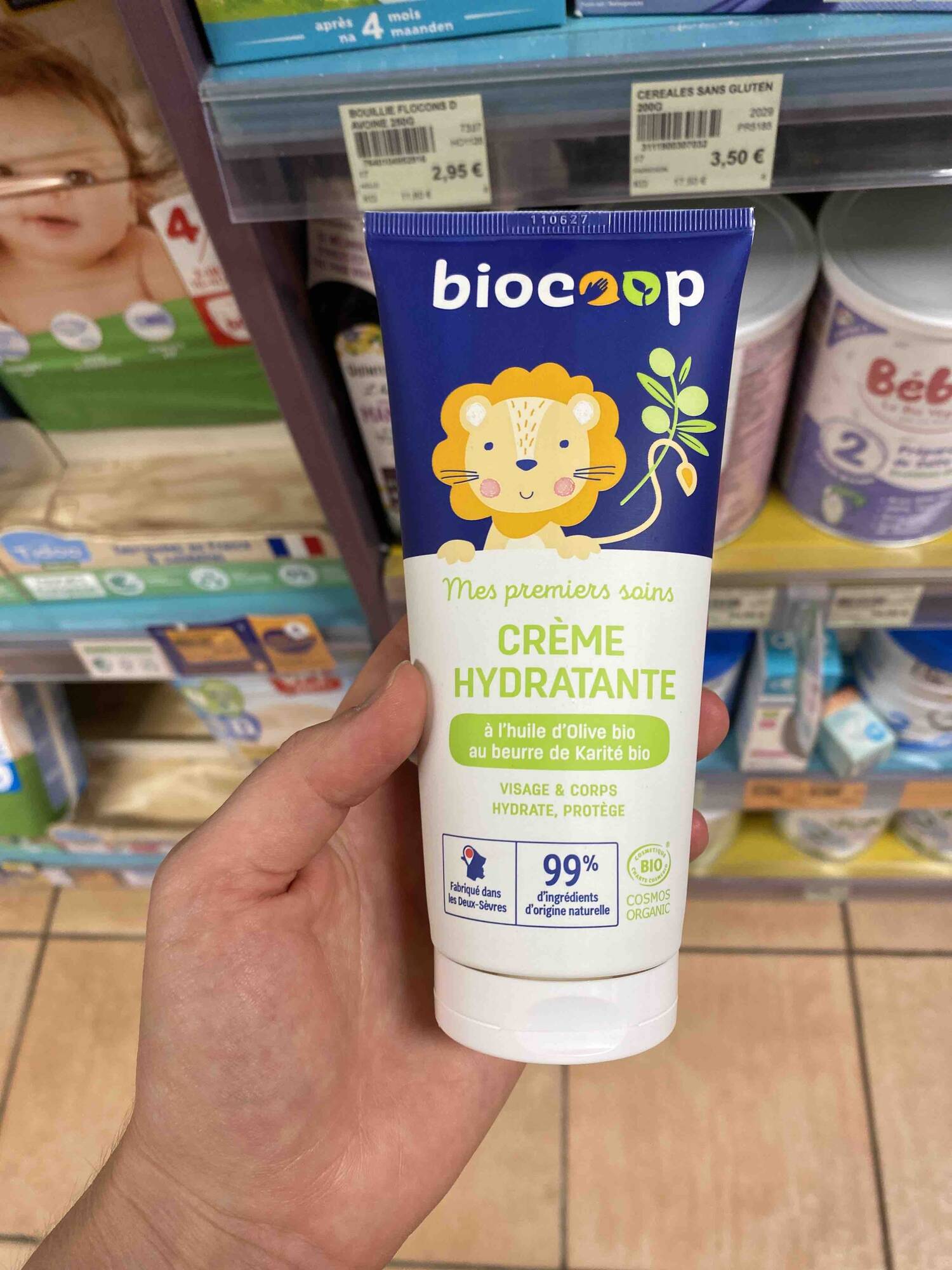BIOCOOP - Mes premiers soins - Crème hydratante
