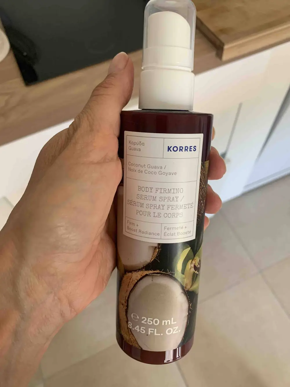 KORRES - Sérum spray fermeté pour le corps