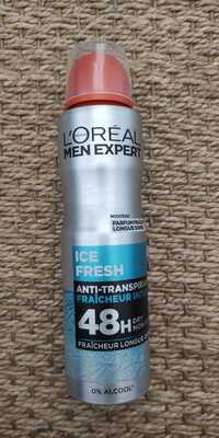 L'ORÉAL PARIS - Men expert Ice fresh - Anti-transpirant 48h