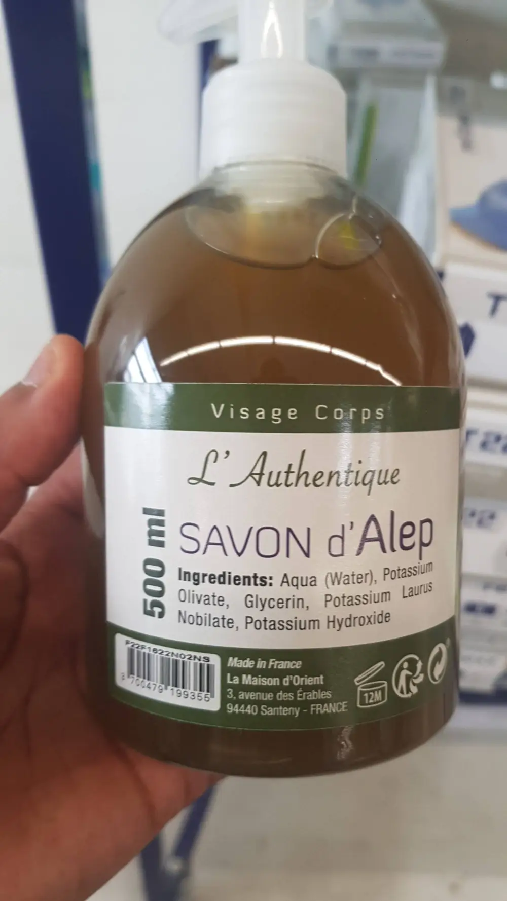 L'AUTHENTIQUE - Savon d'Alep visage corps