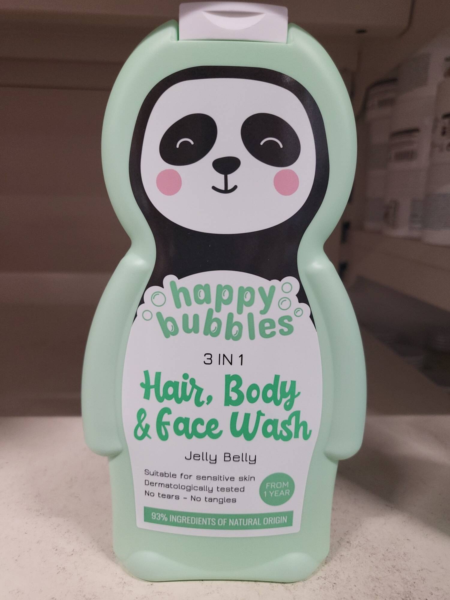 HAPPY BUBBLES - 3 in 1 Hair, Body & Face Wash Jelly Belly