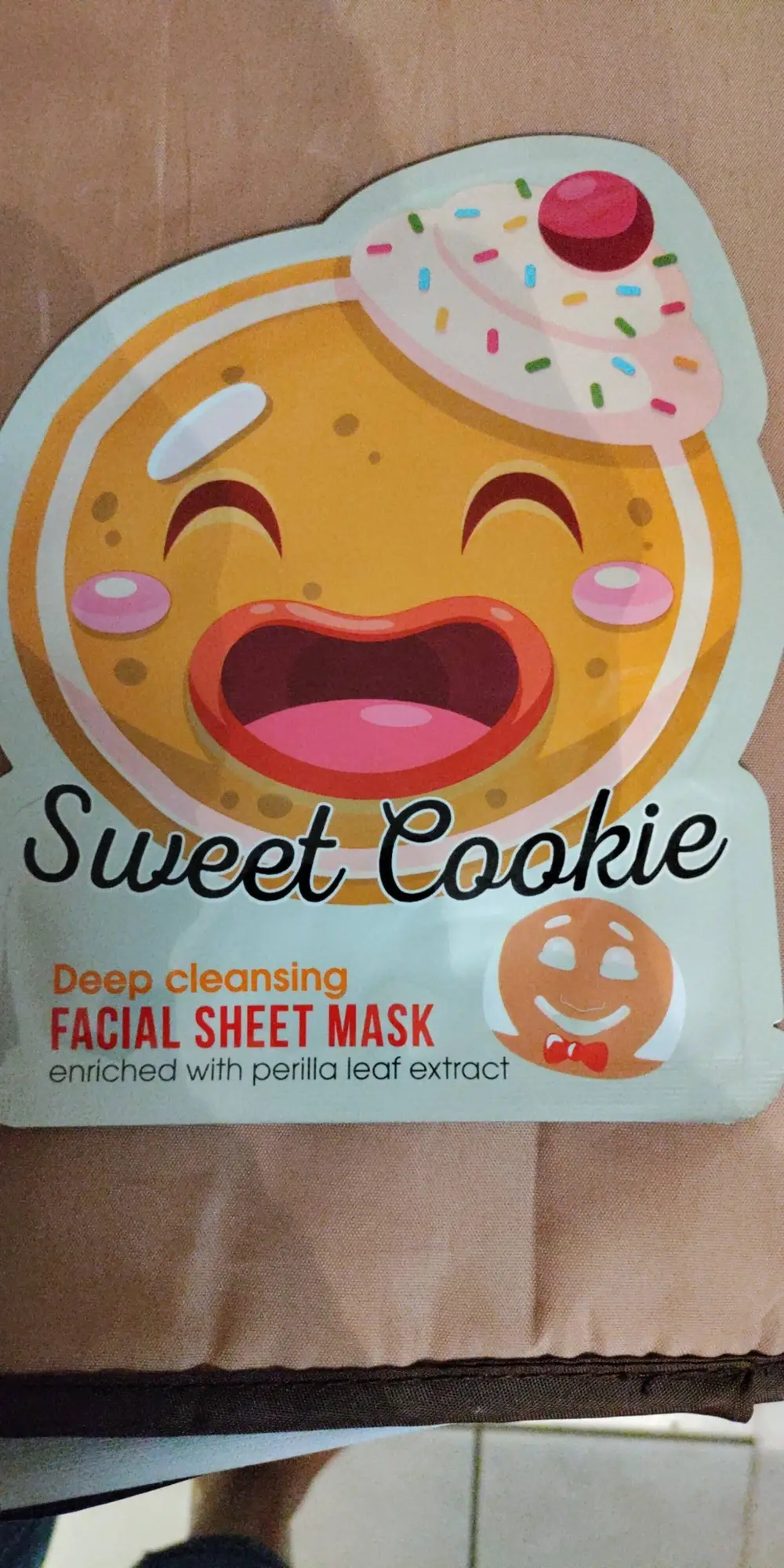 SWEET COOKIE - Deep cleansing - Facial sheet mask