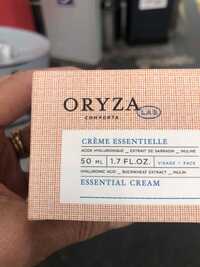 ORYZA - Comporta - Crème essentielle
