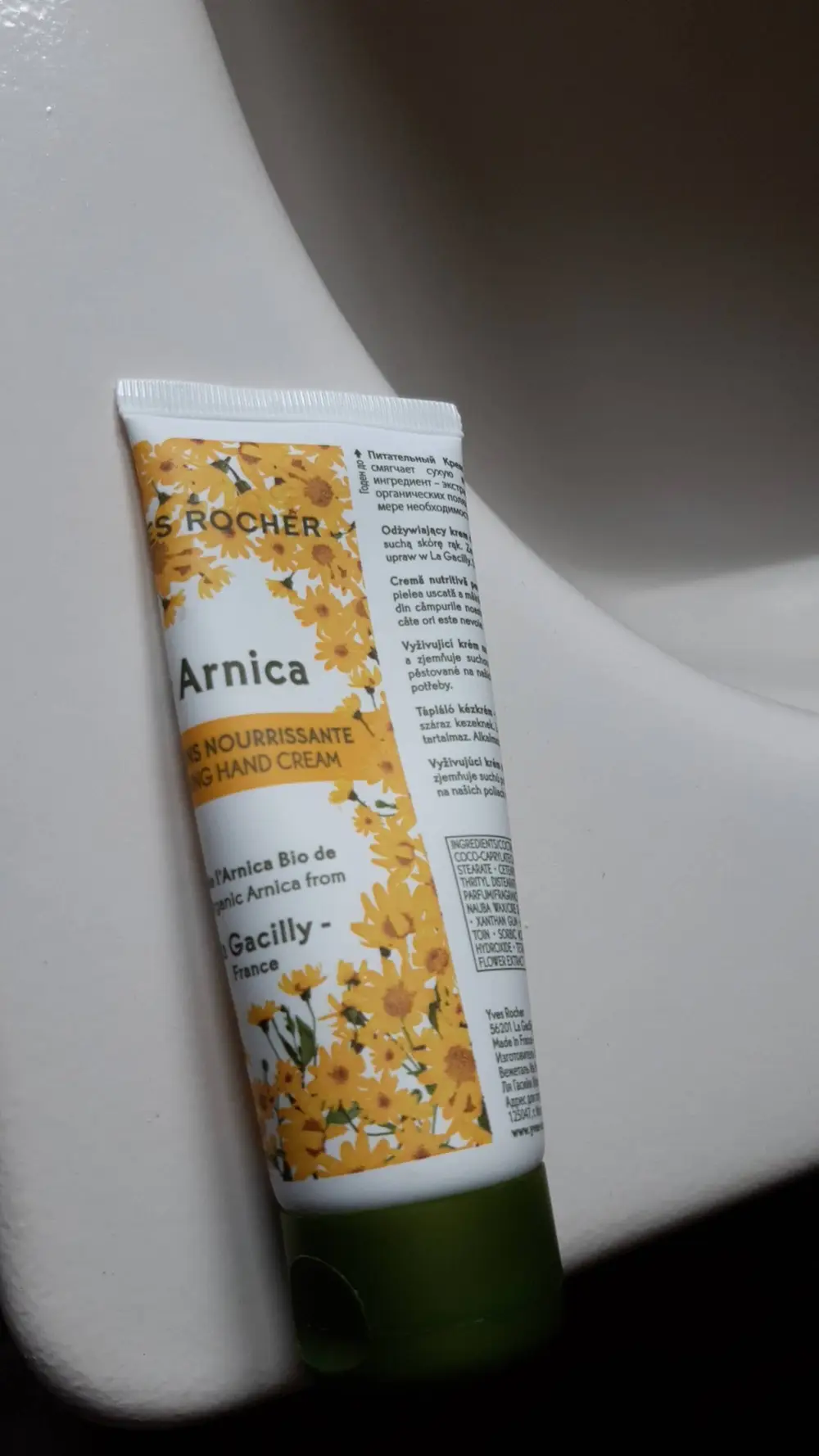 YVES ROCHER - Pur Arnica - Crème mains nourrissante