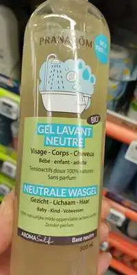 PRANARÔM - Gel lavant neutre visage corps cheveux