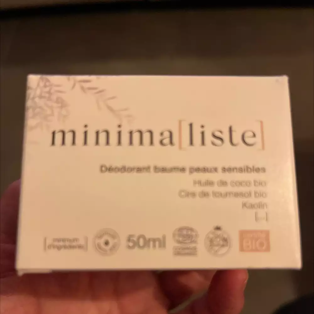 MINIMALISTE - Déodorant baume peaux sensibles