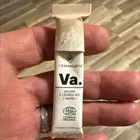 L'ESPERLUÈTE - Va. - Baume à lèvres bio vanille