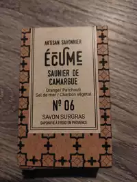ECUME - Saunier de camargue - Savon surgras n°06