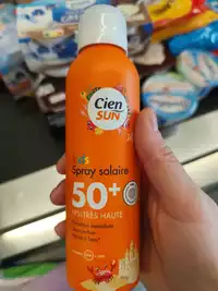 CIEN - Sun kids - Spray solaire FPS 50+