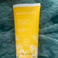 BERDOUES - Lait corps beurre de karité