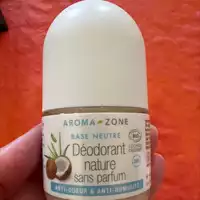 AROMA-ZONE - Base neutre - Déodorant nature sans parfum