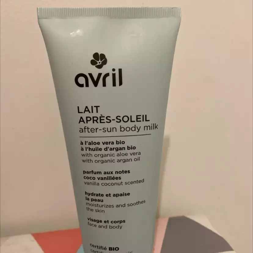 AVRIL - Lait après-soleil parfum aux notes coco vanillées