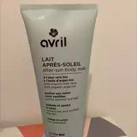 AVRIL - Lait après-soleil parfum aux notes coco vanillées