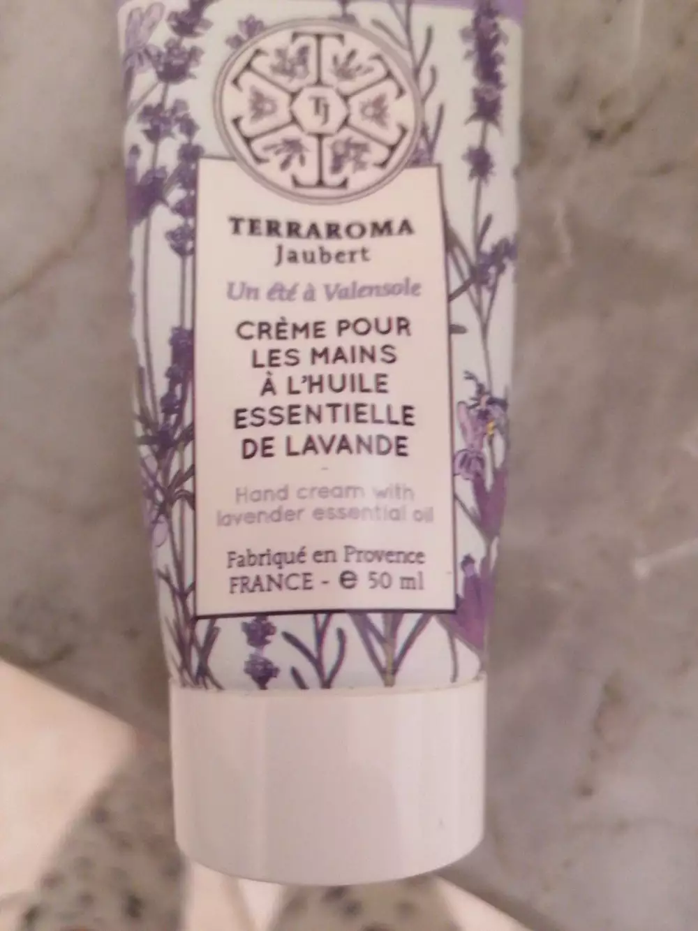 TERRAROMA JAUBERT - Crème pour les mains à l'huile essentielle de lavande