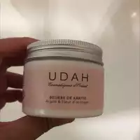 UDAH - Beurre de karité argan & fleur d’oranger