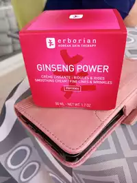 ERBORIAN - Ginseng power - Crème lissante 
