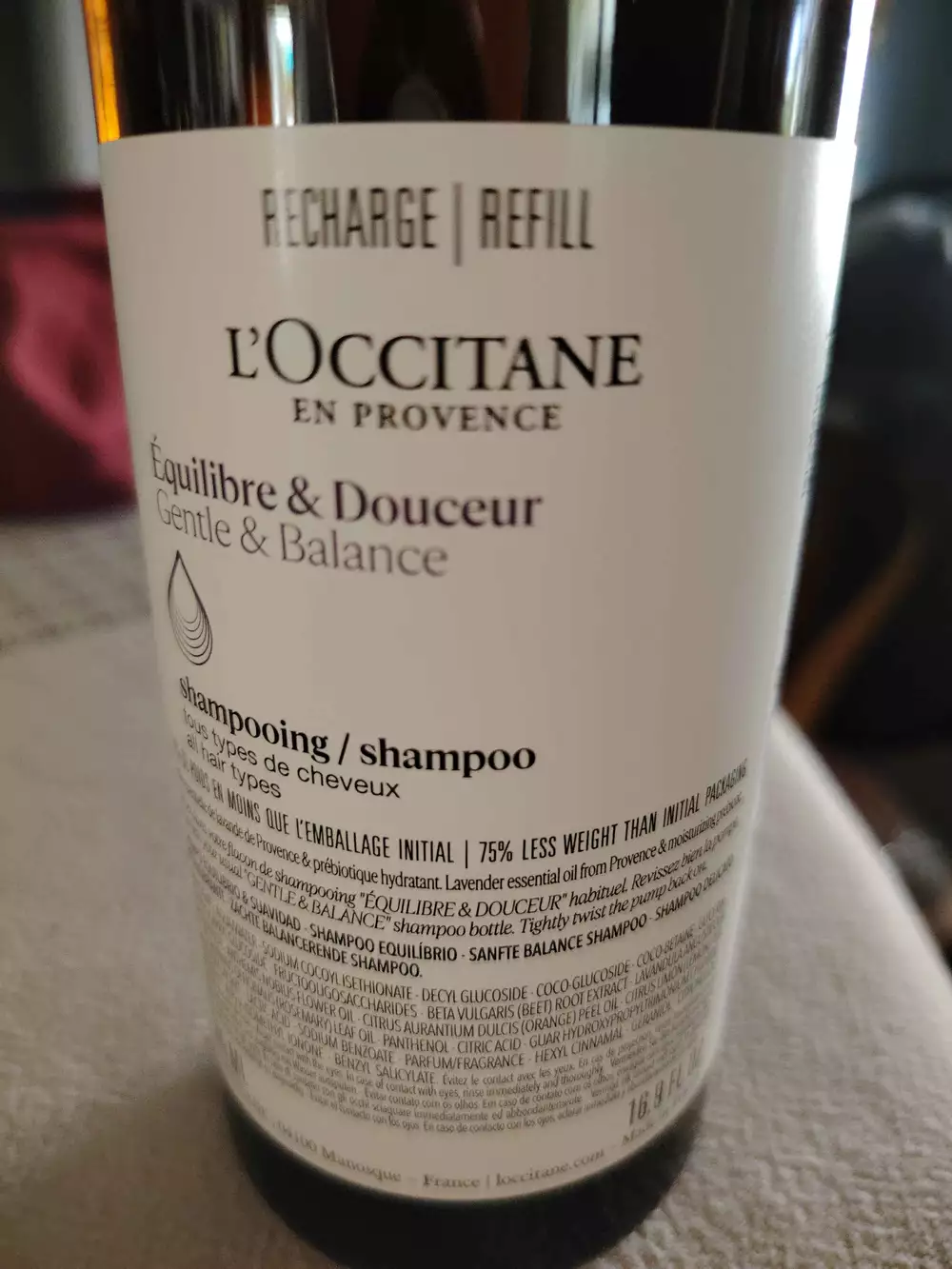 L'OCCITANE - Shampooing équilibre et douceur