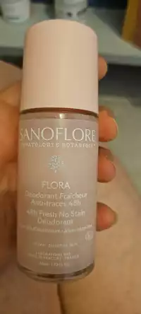 SANOFLORE - Flora - Déodorant fraîcheur anti-traces 48h