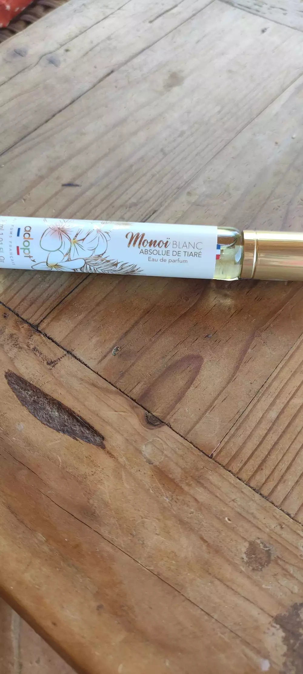 ADOPT' - Monoï blanc absolu de tiaré - Eau de parfum