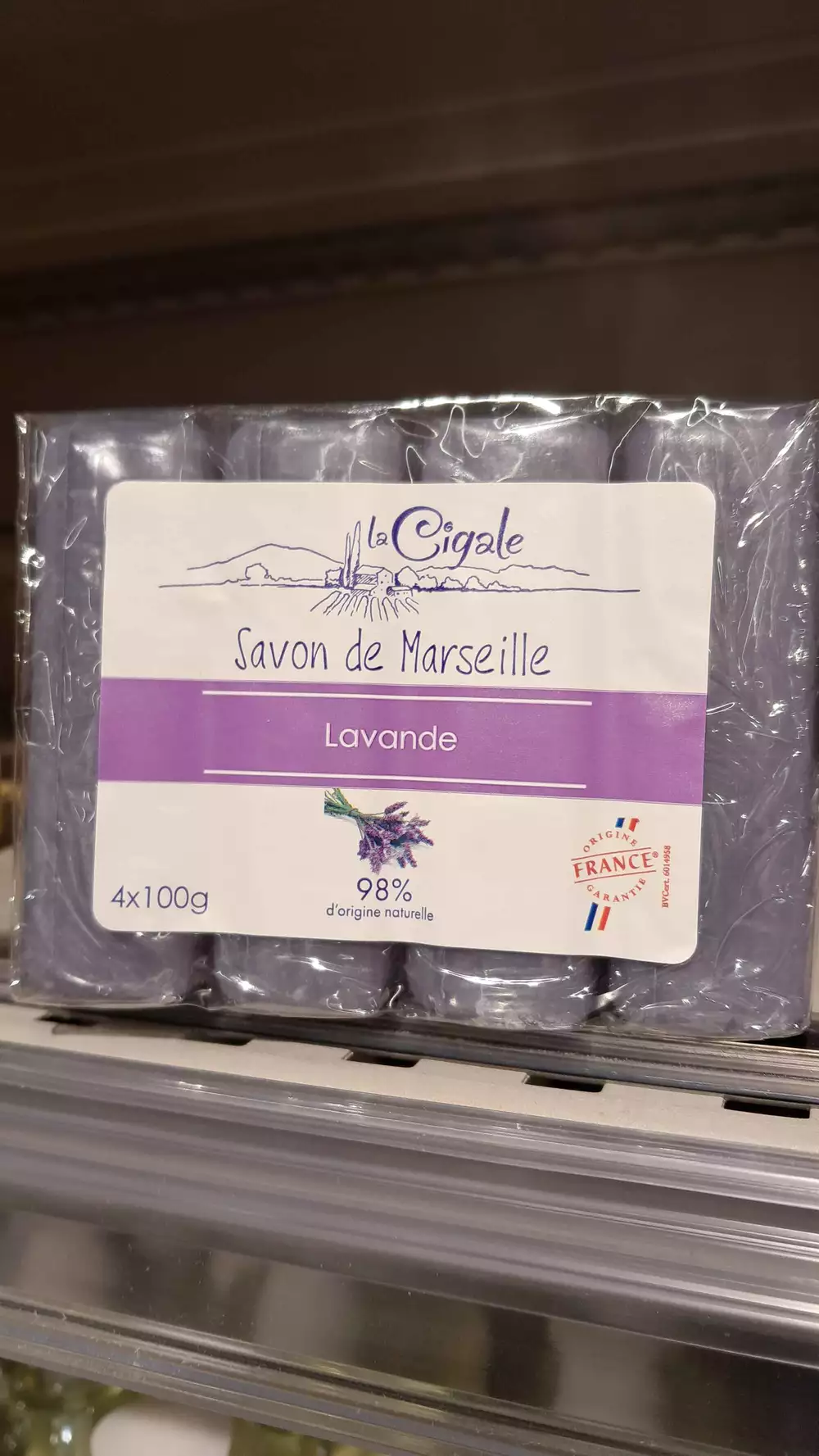LA CIGALE - Savon de Marseille lavande
