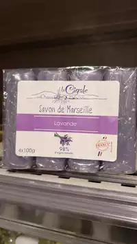 LA CIGALE - Savon de Marseille lavande