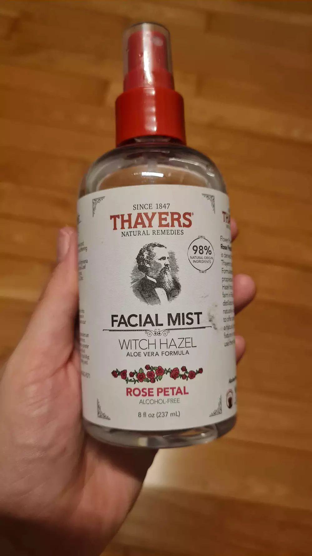 THAYERS - Rose petal - Facial mist witch hazel