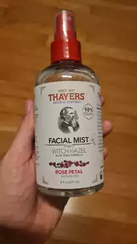 THAYERS - Rose petal - Facial mist witch hazel
