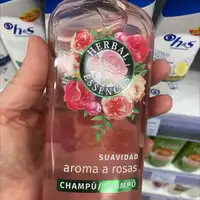 HERBAL ESSENCES - Suavidad aroma a rosas champô