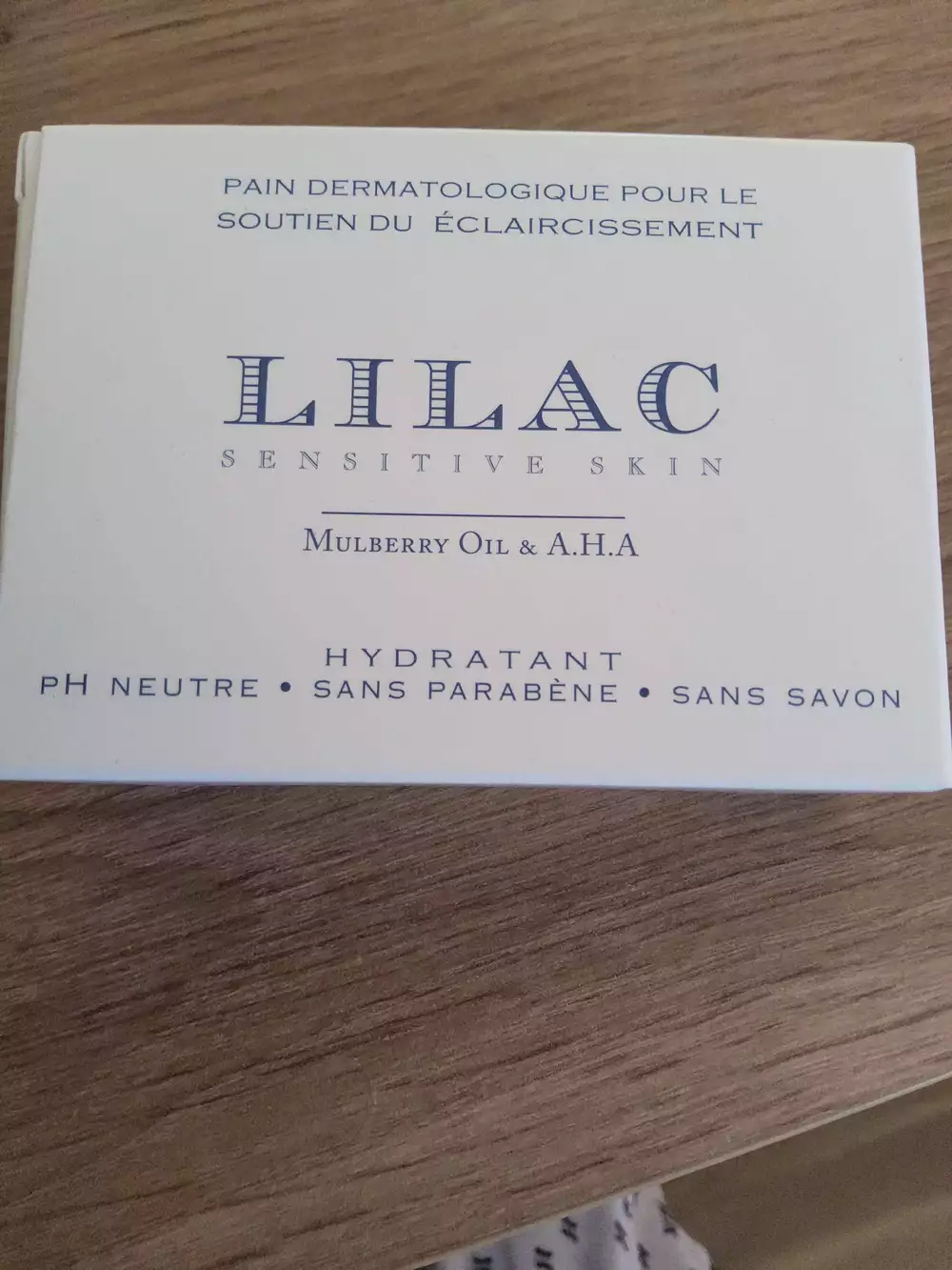 LILAC - Pain dermatologique pour le soutien du éclaircissement