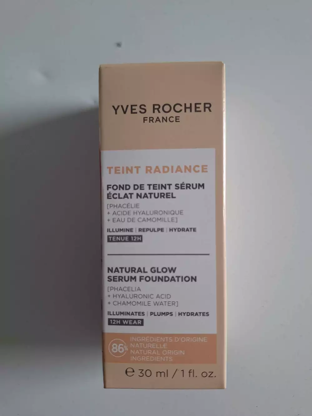 YVES ROCHER - Teint radiance - Fond de teint sérum éclat naturel